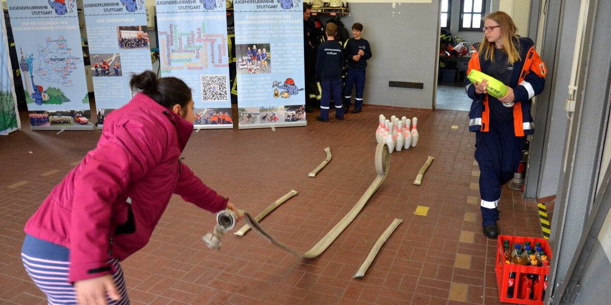 Action-Tag | Schlauchkegeln