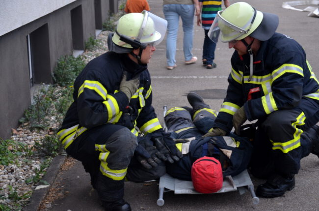 Übung | Verletztenbetreuung